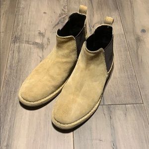 ASOS Tan Suede Chelsea Boot